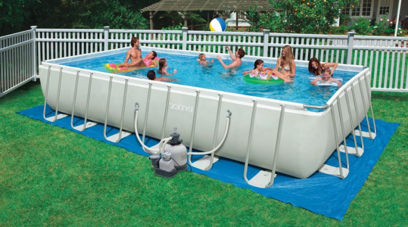 ¿Cuánto espacio es necesario para una piscina?