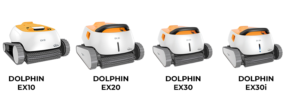 Modelos de limpiafondos Dolphin Serie EX
