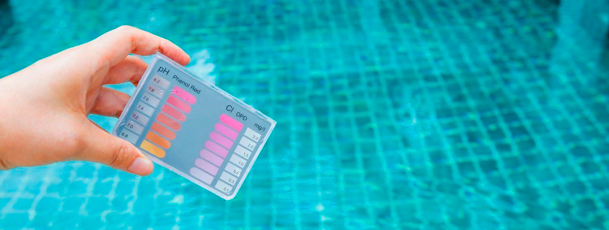 Medición del pH piscina