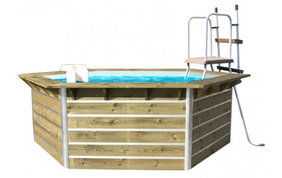 piscina de madera water clip 310 x 111