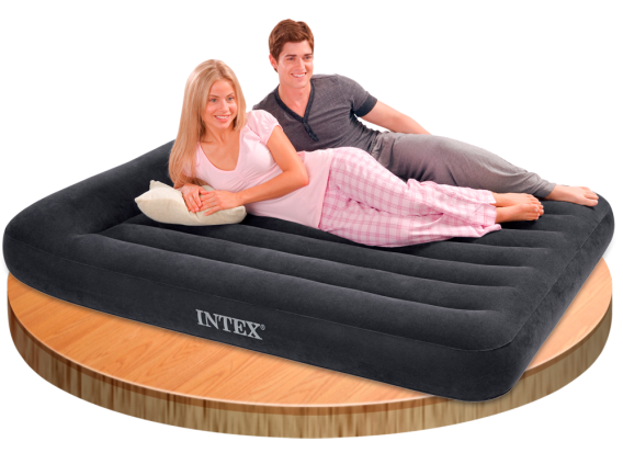 Colchón hinchable Intex Pillow Rest 137X191X23 cm