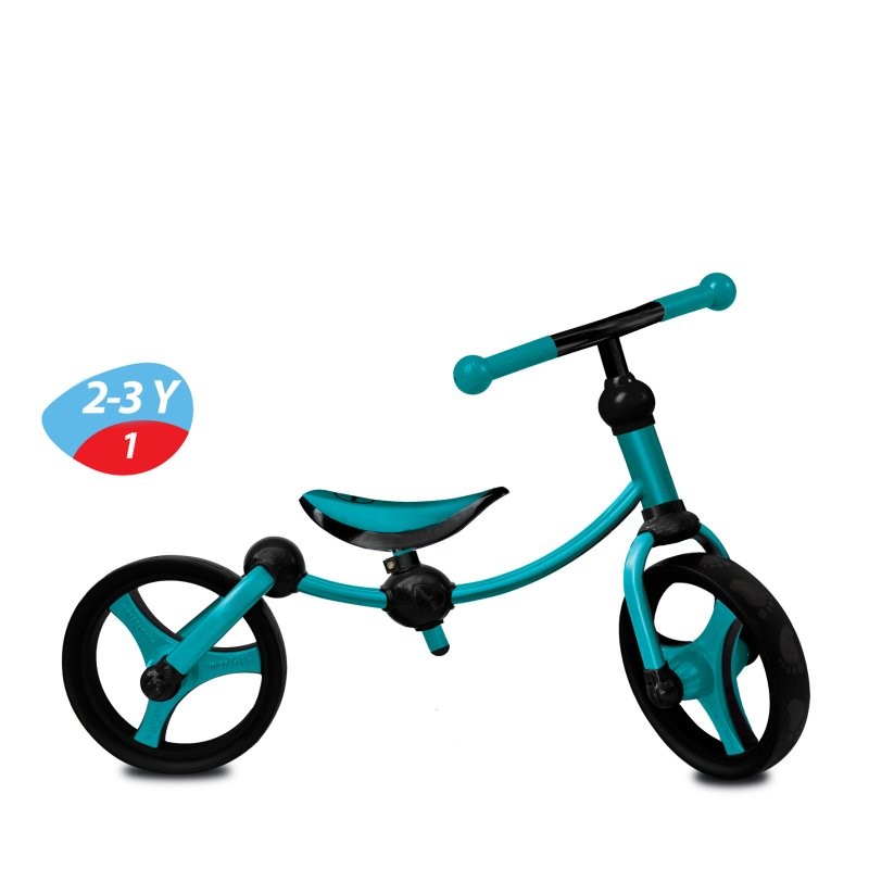 Bicicleta Azul Smart Trike sin pedales
