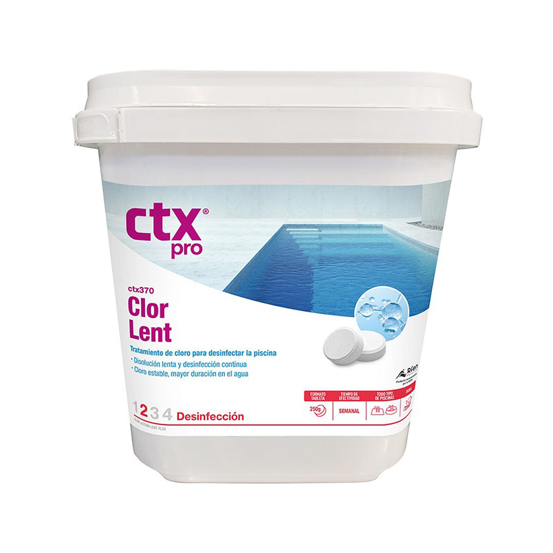 Cloro lento en pastillas ClorLent CTX-370