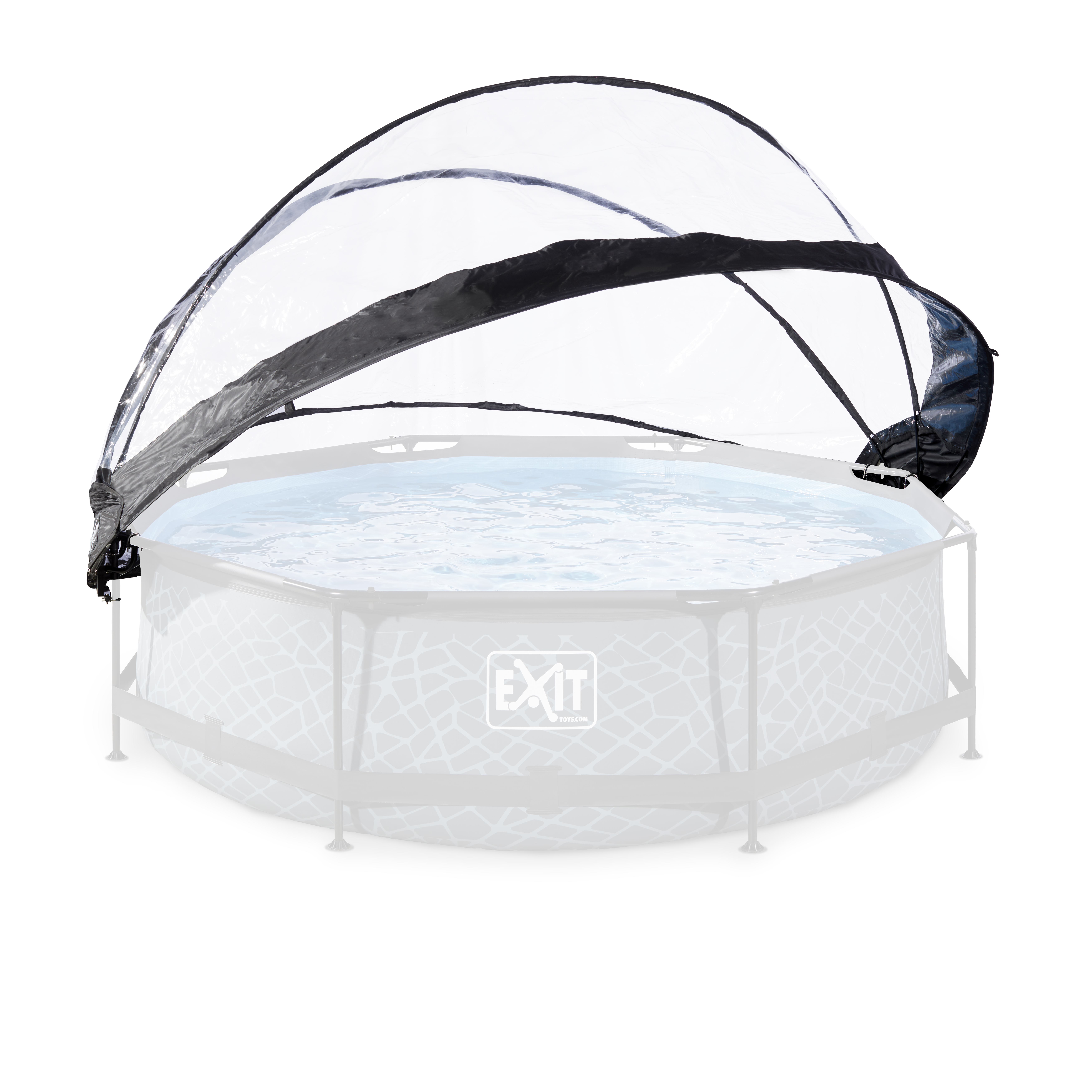 Oferta Gimnasia Carretilla Cubierta Dome para piscina desmontable Ø360cm - Outlet Piscinas