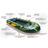 Especificaciones Barca Hinchable Seahawk 4 Intex