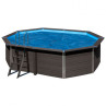Manta térmica piscina Composite Gre ovalada