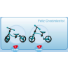 Bicicleta Azul Smart Trike sin pedales 