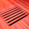 Detalle Sauna infrarrojos Multiwave 3C