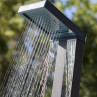 Ducha solar de exterior de aluminio alcachofa de ducha