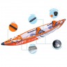 Kayak hinchable Drift partes