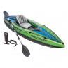Kayak hinchable Challenger K1 Intex con accesorios