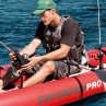 Kayak hinchable PRO K2 para 2 personas de Intex con soportes de pesca