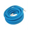 Manguera para limpiafondos azul flexible y resistente