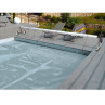 Pack manta térmica verano + enrollador piscinas 3x7 m