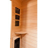 Sauna de infrarrojos Grenada 2 estanteria