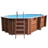 Piscina madera Gre Sunbay Cannelle