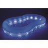 Piscina hinchable luces LED azul Bestway