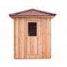 Sauna tradicional de exterior