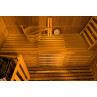 Interior  de la Sauna de Vapor Zen 2 Personas
