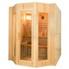 Lateral Sauna de Vapor Zen para 4 Personas 