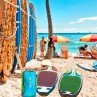 Tabla de surf hinchable air surf 6 accesorios playa 
