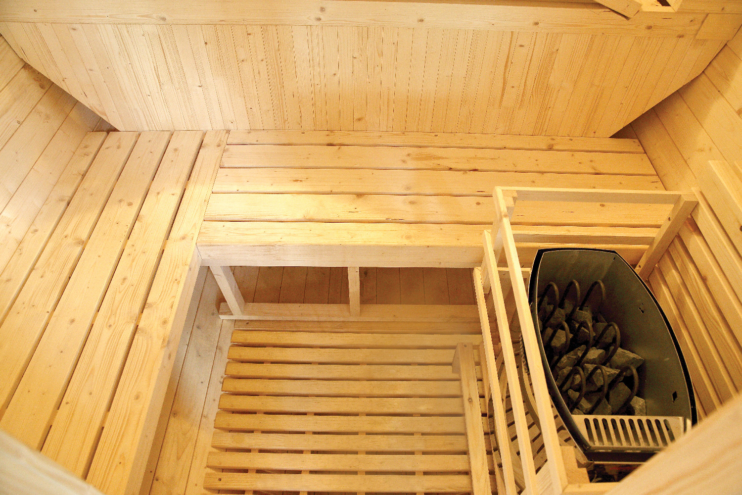 Interior Sauna Gaïa Luna