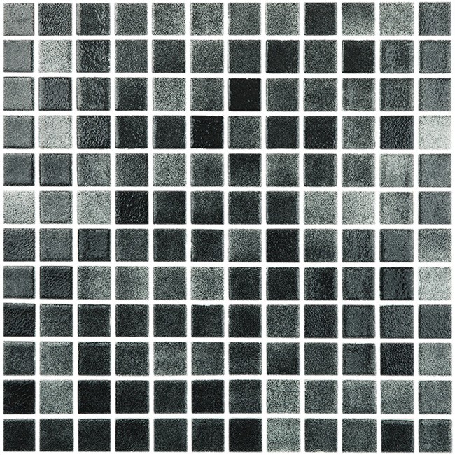 Gresite color Negro serie Niebla 2m²