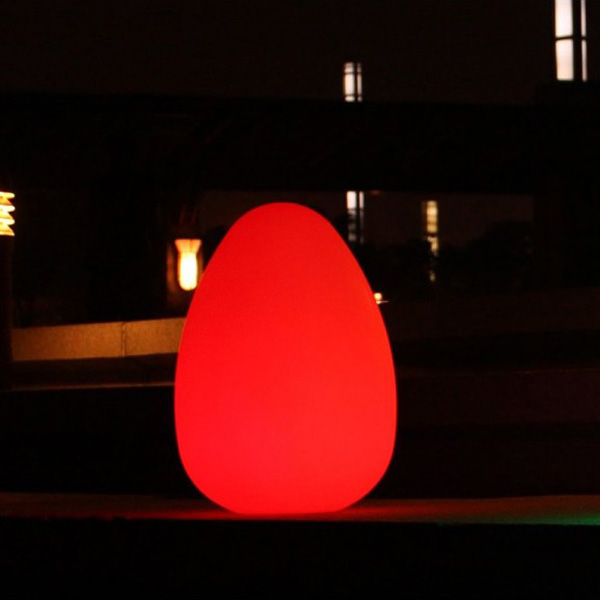 Huevo luminoso Led 22 x 28 cm