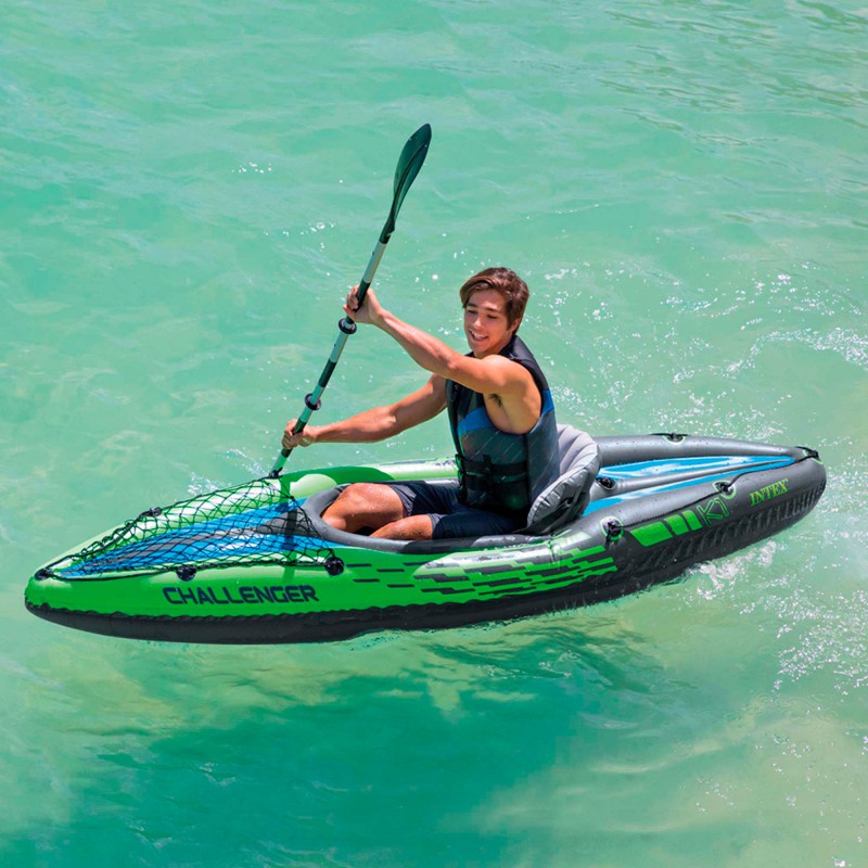 Kayak hinchable Challenger K1 para excursiones