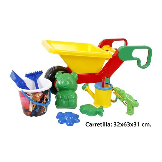 Pack de 9 juguetes de playa para niños