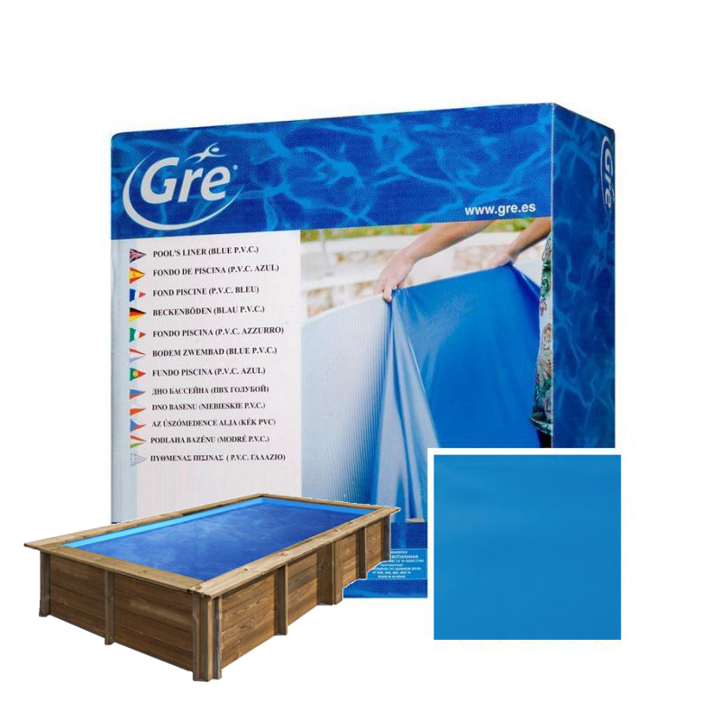 Liner para piscinas rectangulares madera Sunbay Gre 