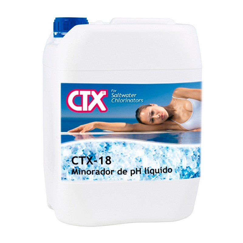 Minorador pH líquido Cloración salina CTX-18