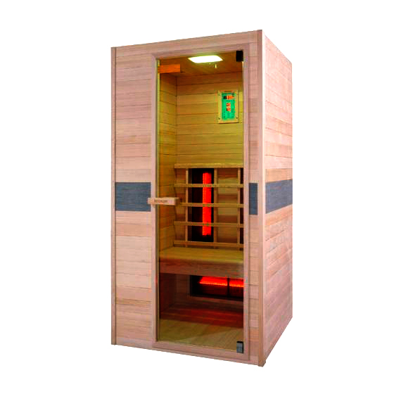 Sauna de infrarrojos Jade individual
