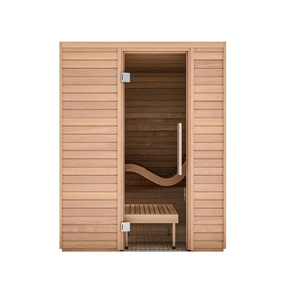 Cabina sauna Baia frontal de Auroom