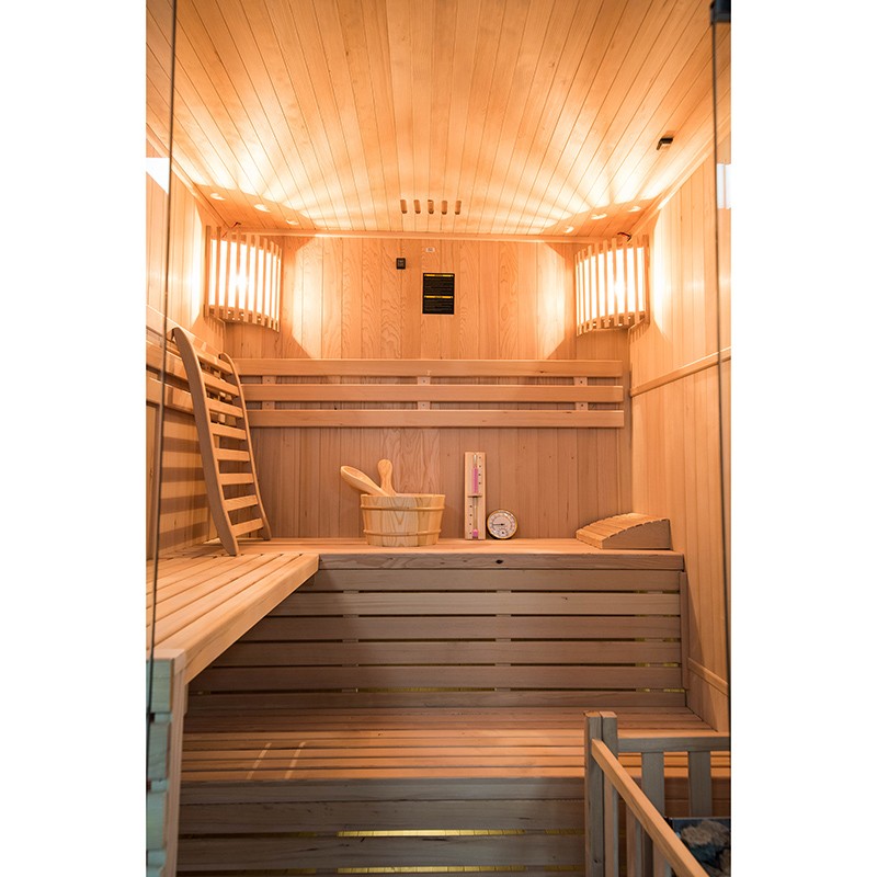Sauna de vapor Sense 4 interior