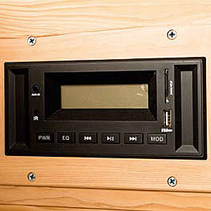 Radio de la sauna infrarrojos Arawa