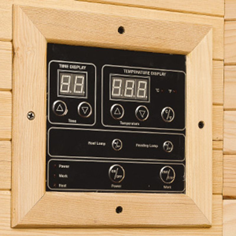 Panel de control sauna infrarrojos Mariana