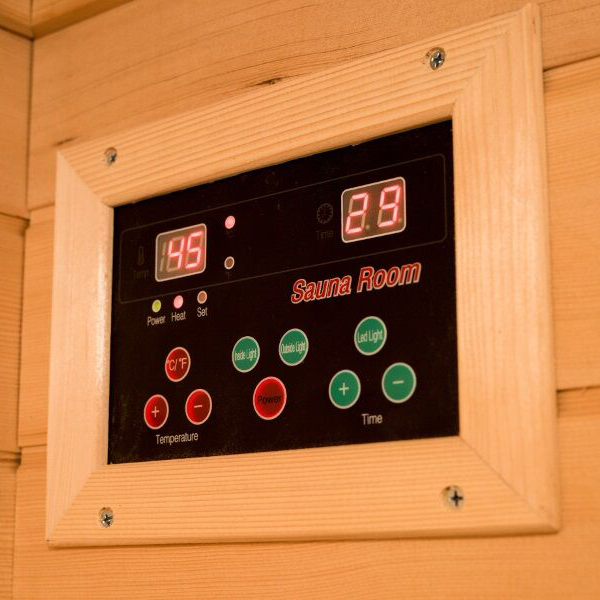 Panel de control de la Sauna infrarrojos Salome