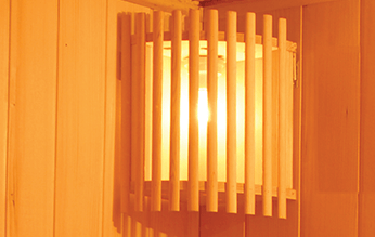 Luz interior de la sauna Sense