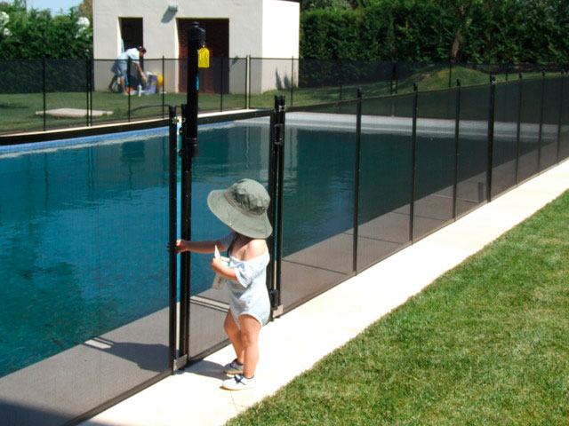 Vallas de seguridad para piscinas