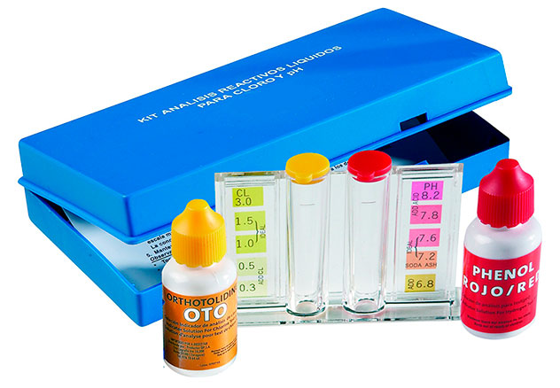 Kit analizador Cloro y pH