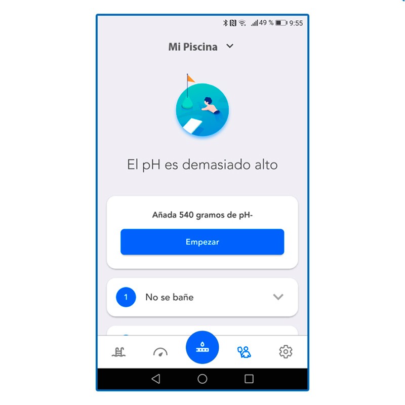 app Blue Connect analizador inteligente
