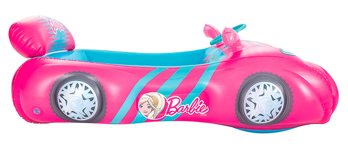 Lateral coche de barbie Bestway