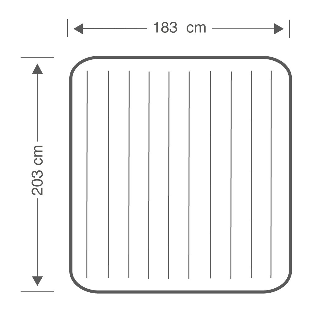 Dimensiones del colchón Dura-Beam 64755