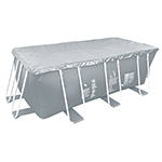 Cobertor de invernaje jilong para piscinas rectangulares elevadas