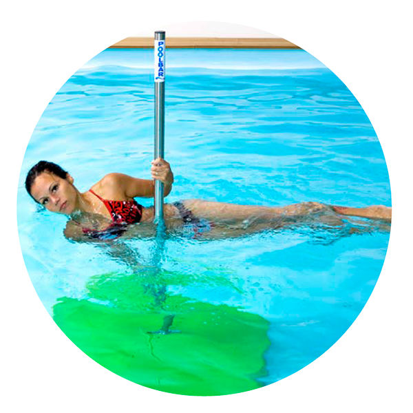 Barra de ejercicio piscina  poolbar 